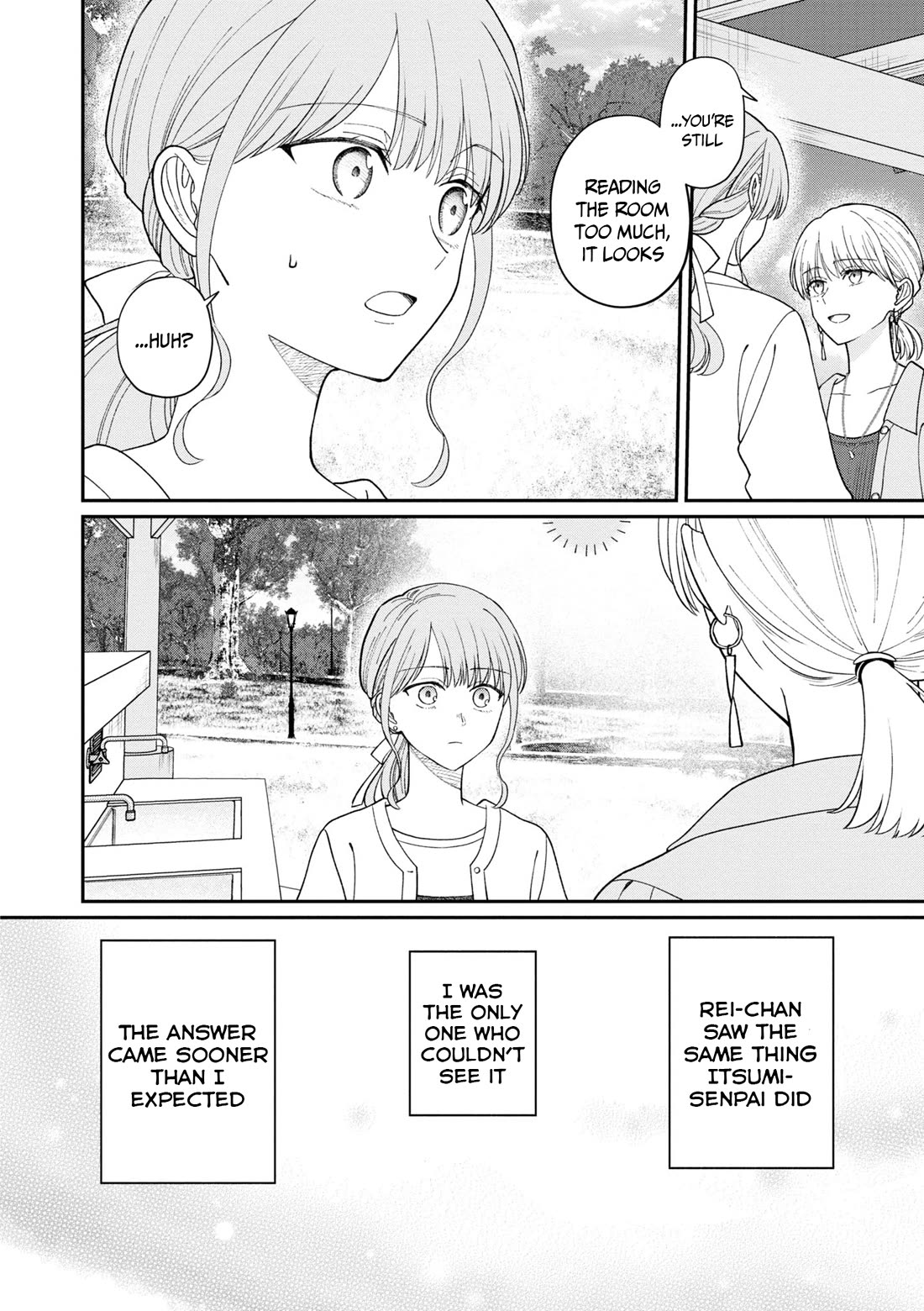 The New-Hire Who Could "Read" Emotions and the Unsociable Senpai chapter 60 page 13