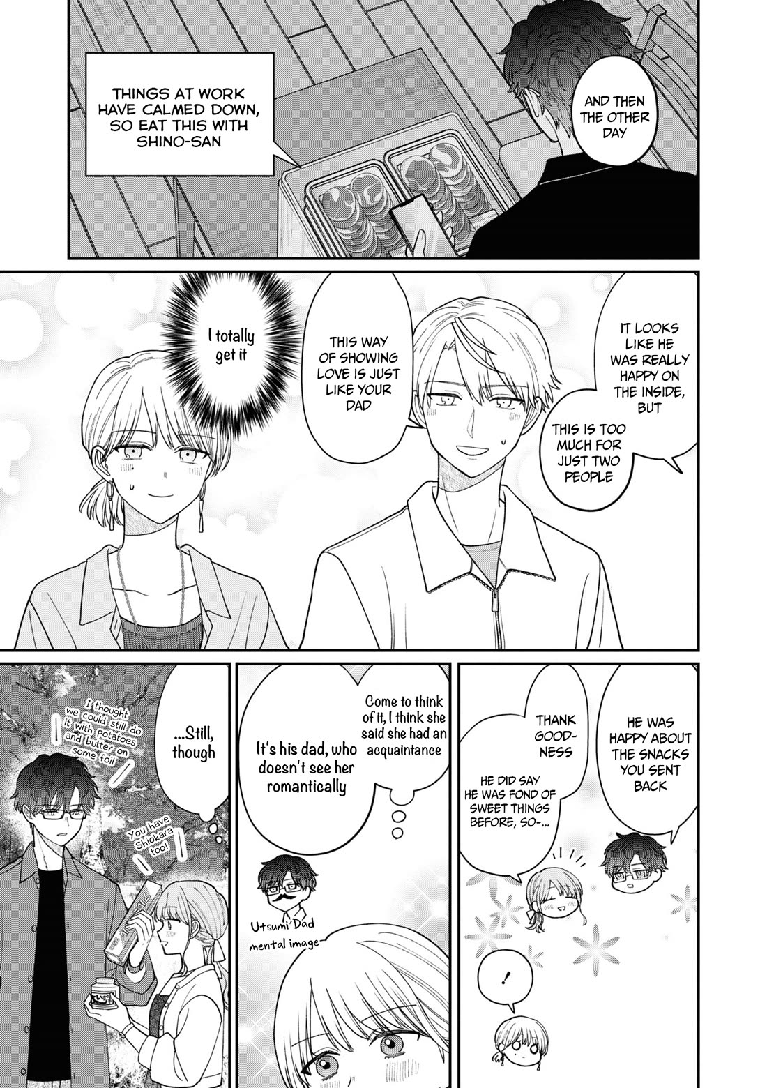 The New-Hire Who Could "Read" Emotions and the Unsociable Senpai chapter 60 page 4