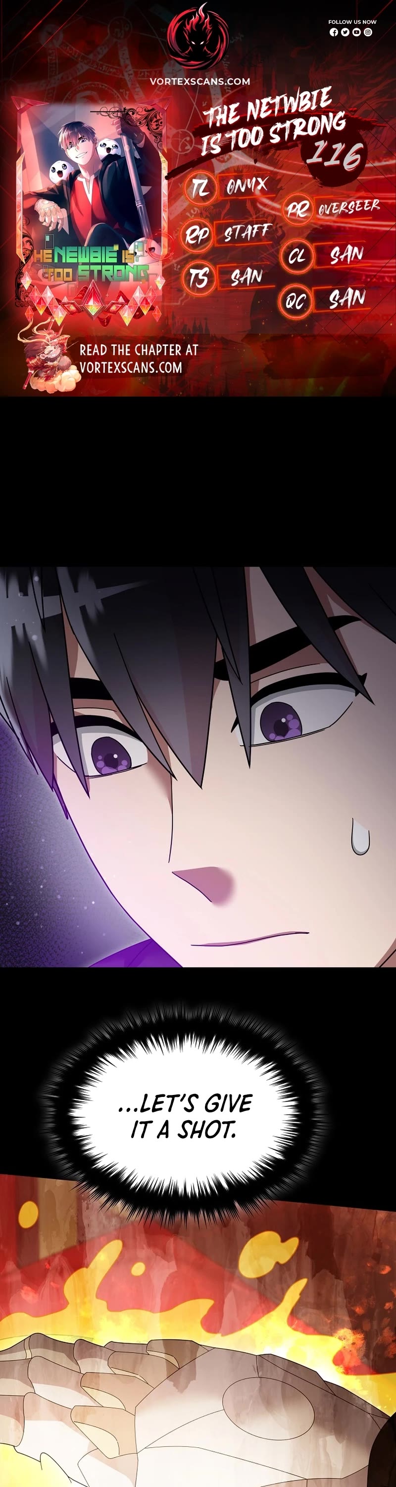 The Newbie is Too Strong chapter 116 page 1