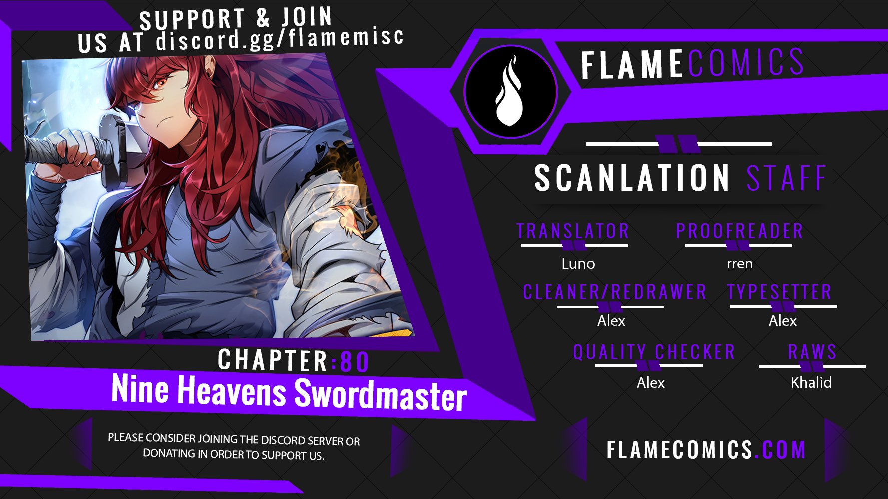 The Nine Heavens Swordmaster chapter 80 page 1