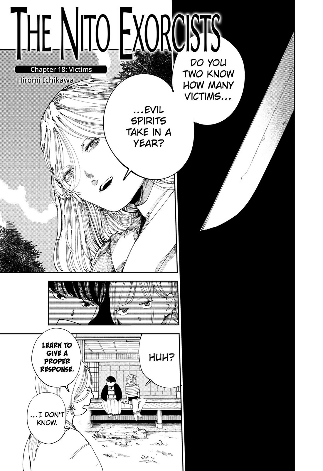 The Nito Exorcists chapter 18 page 1