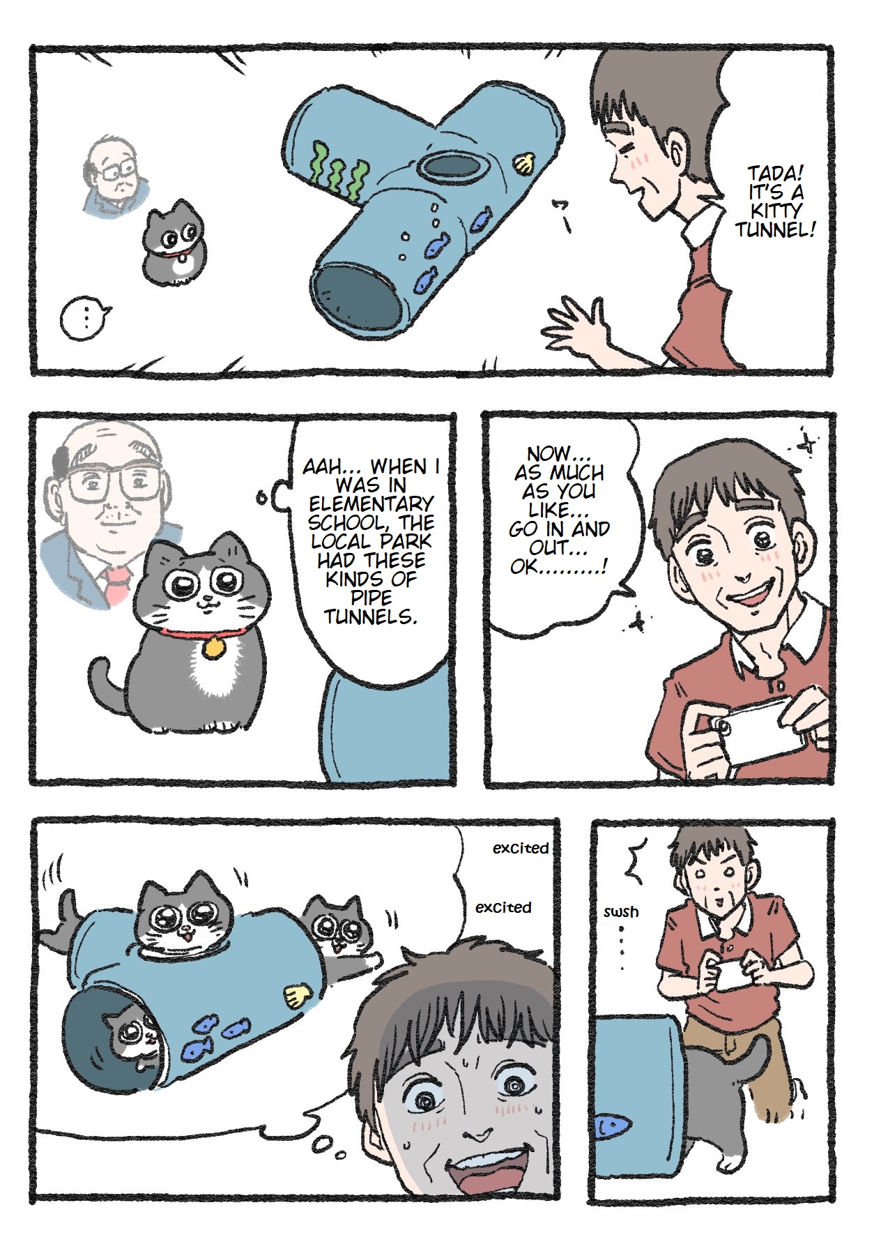 The Old Man Who Was Reincarnated As A Cat chapter 124 page 1