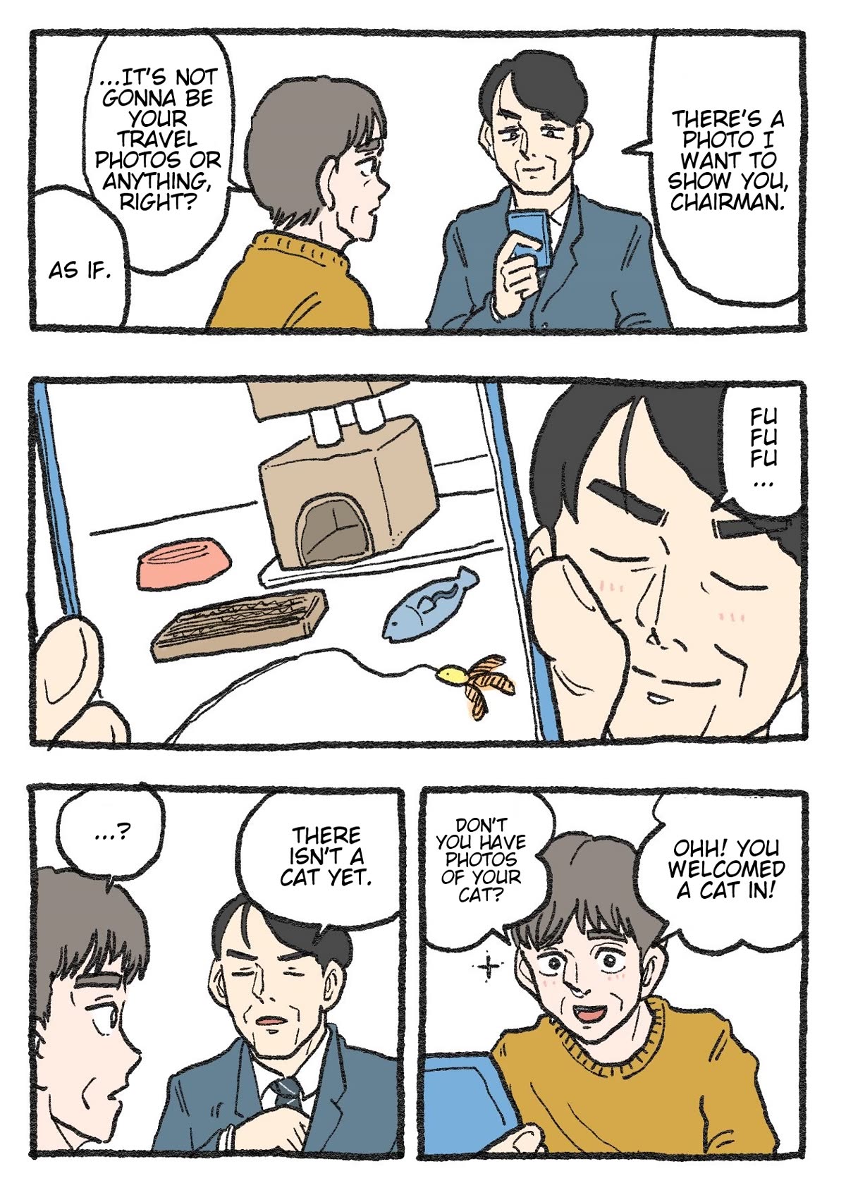 The Old Man Who Was Reincarnated As A Cat chapter 352 page 1