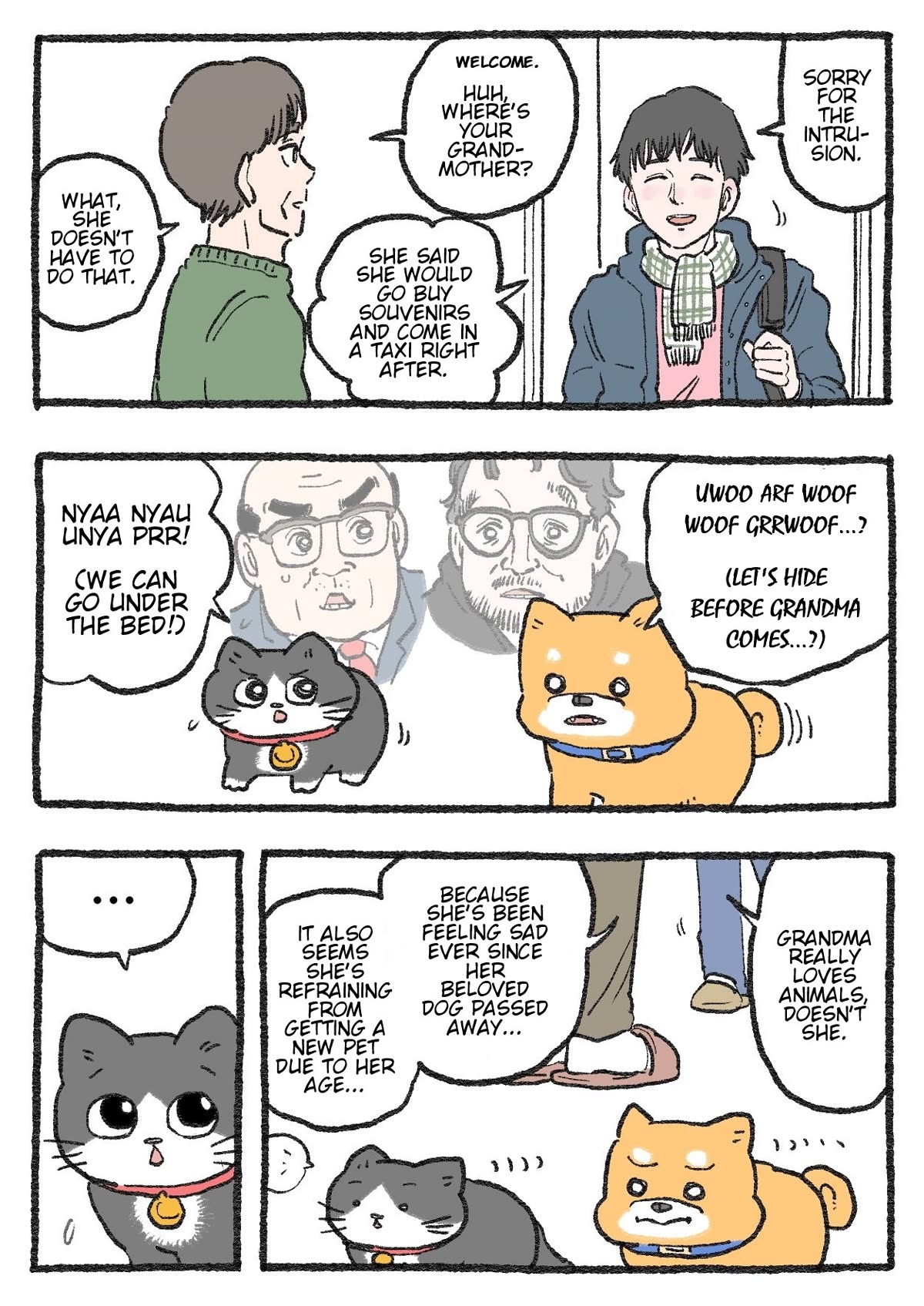 The Old Man Who Was Reincarnated As A Cat chapter 362 page 1