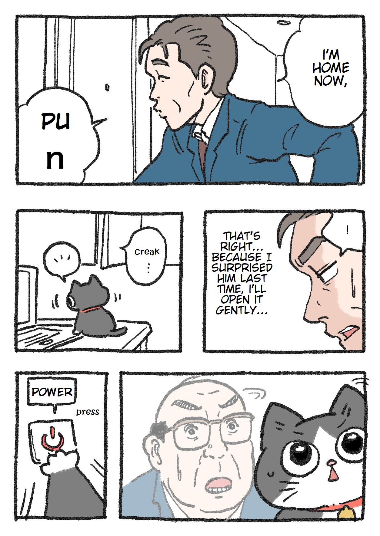 The Old Man Who Was Reincarnated As A Cat chapter 38 page 1