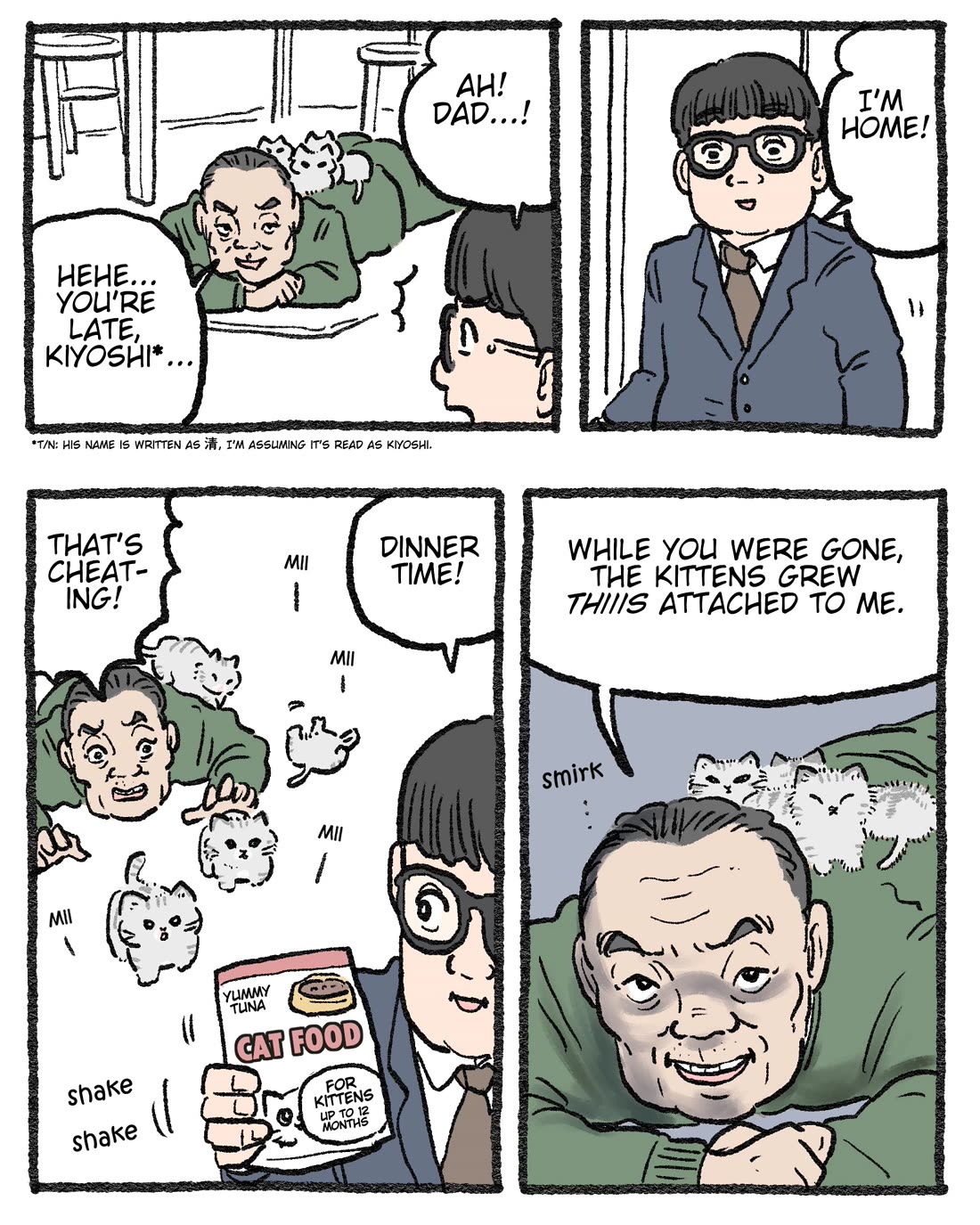 The Old Man Who Was Reincarnated As A Cat chapter 593.5 page 1