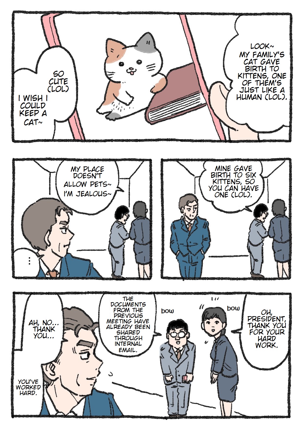 The Old Man Who Was Reincarnated As A Cat chapter 65 page 1