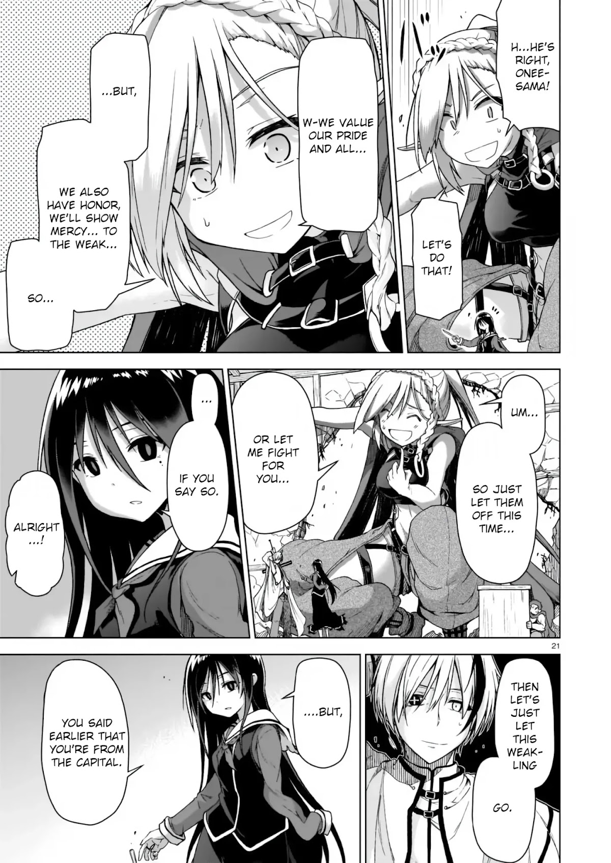 The Onee-sama and the Giant chapter 1 page 21