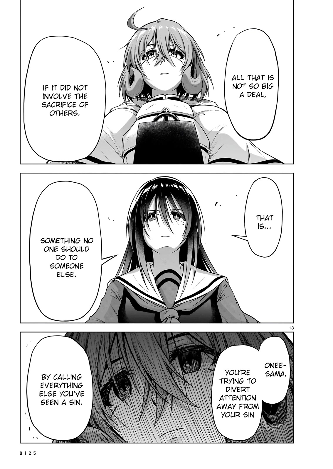 The Onee-sama and the Giant chapter 11 page 12