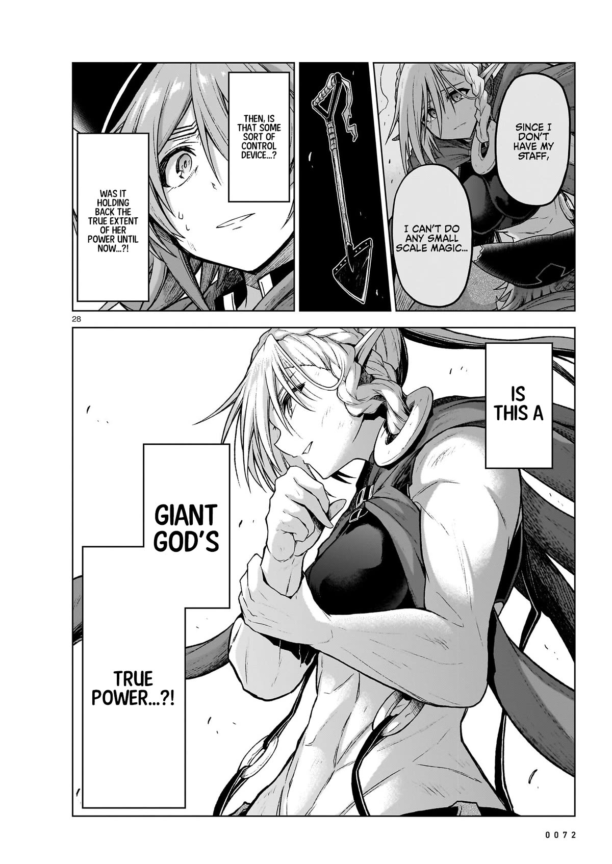 The Onee-sama and the Giant chapter 13 page 28