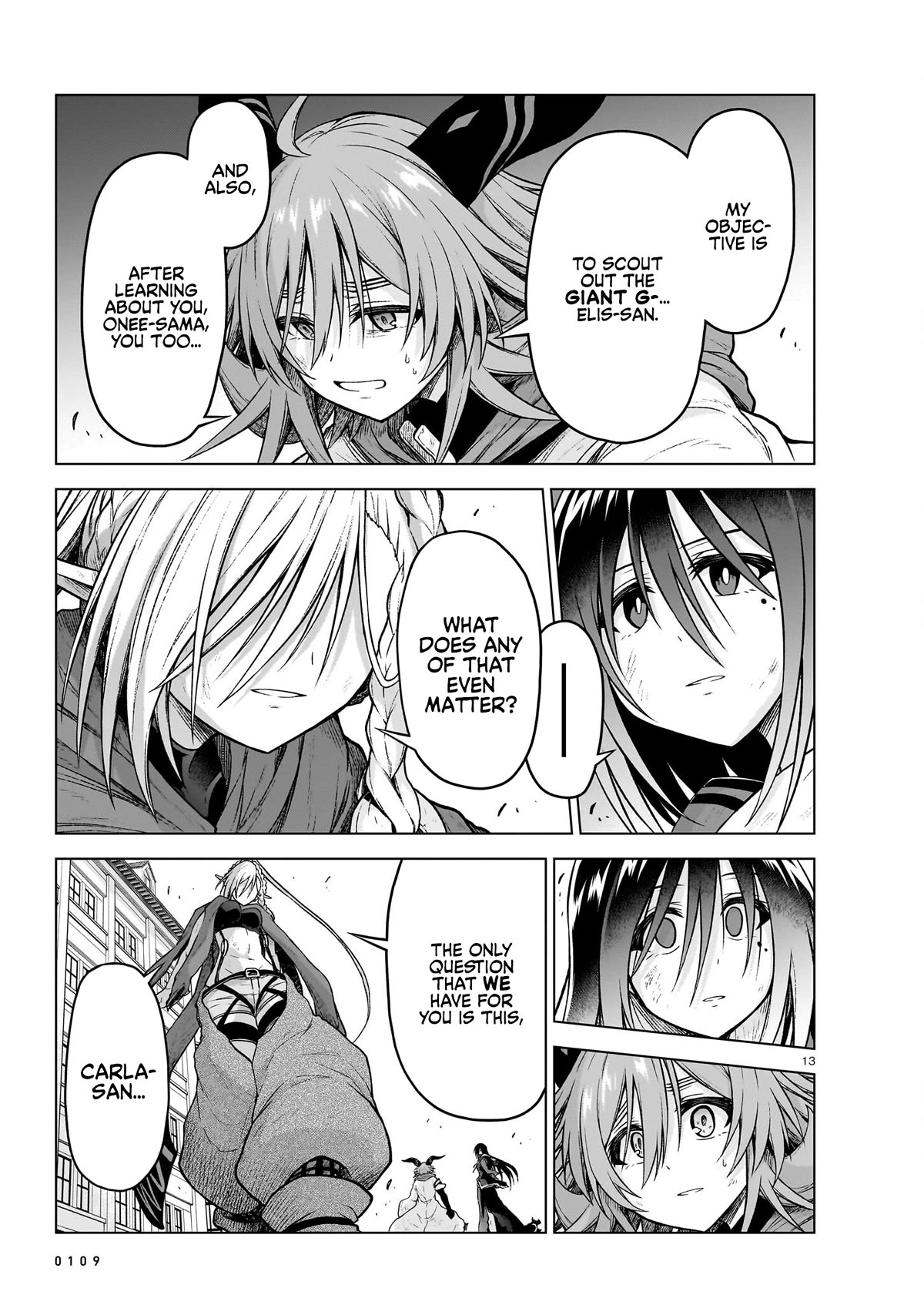 The Onee-sama and the Giant chapter 14 page 13