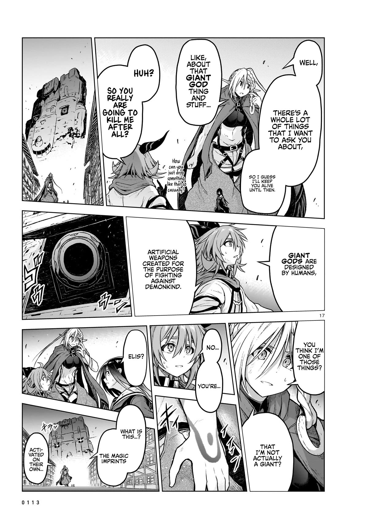 The Onee-sama and the Giant chapter 14 page 17