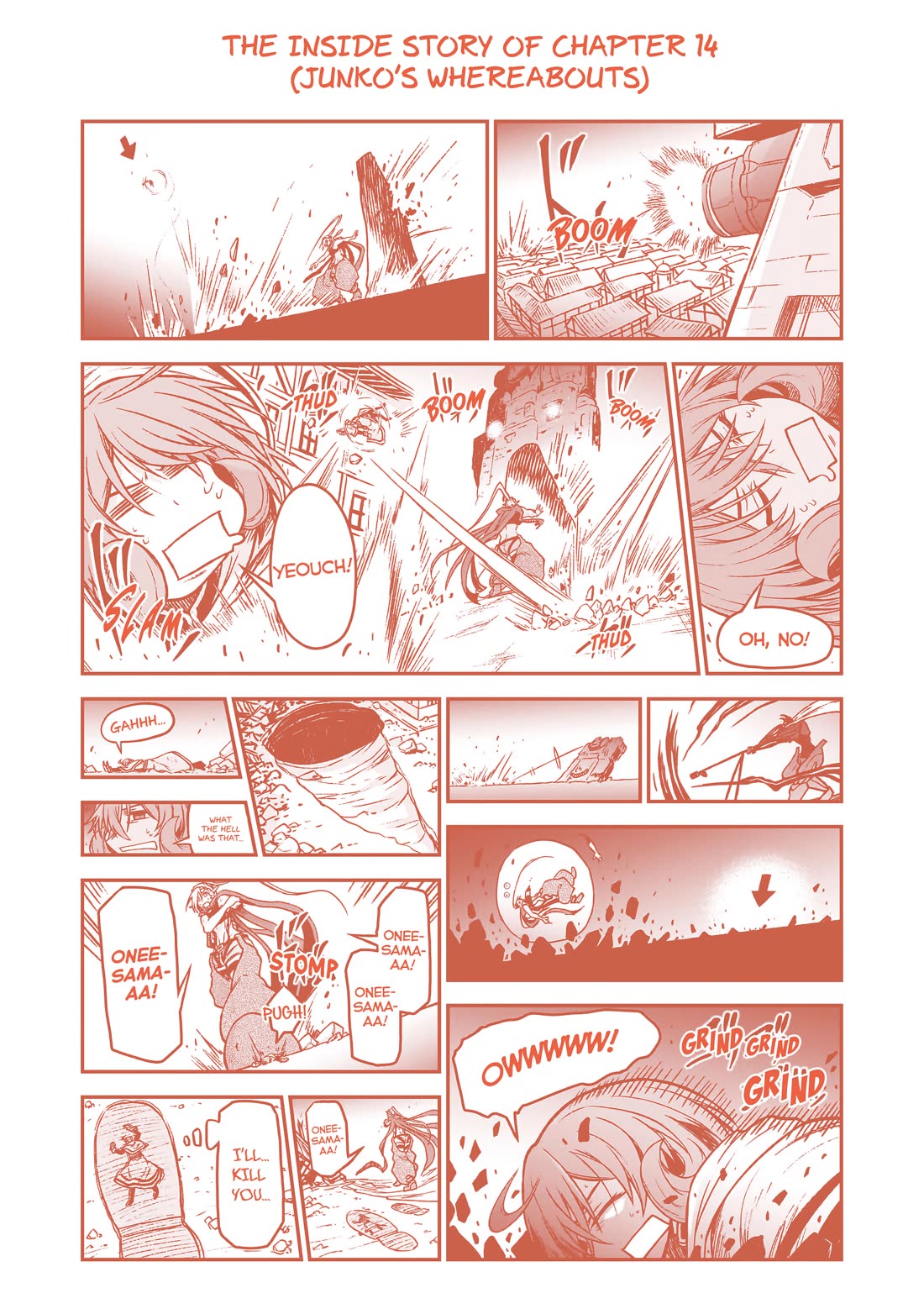 The Onee-sama and the Giant chapter 15.5 page 9