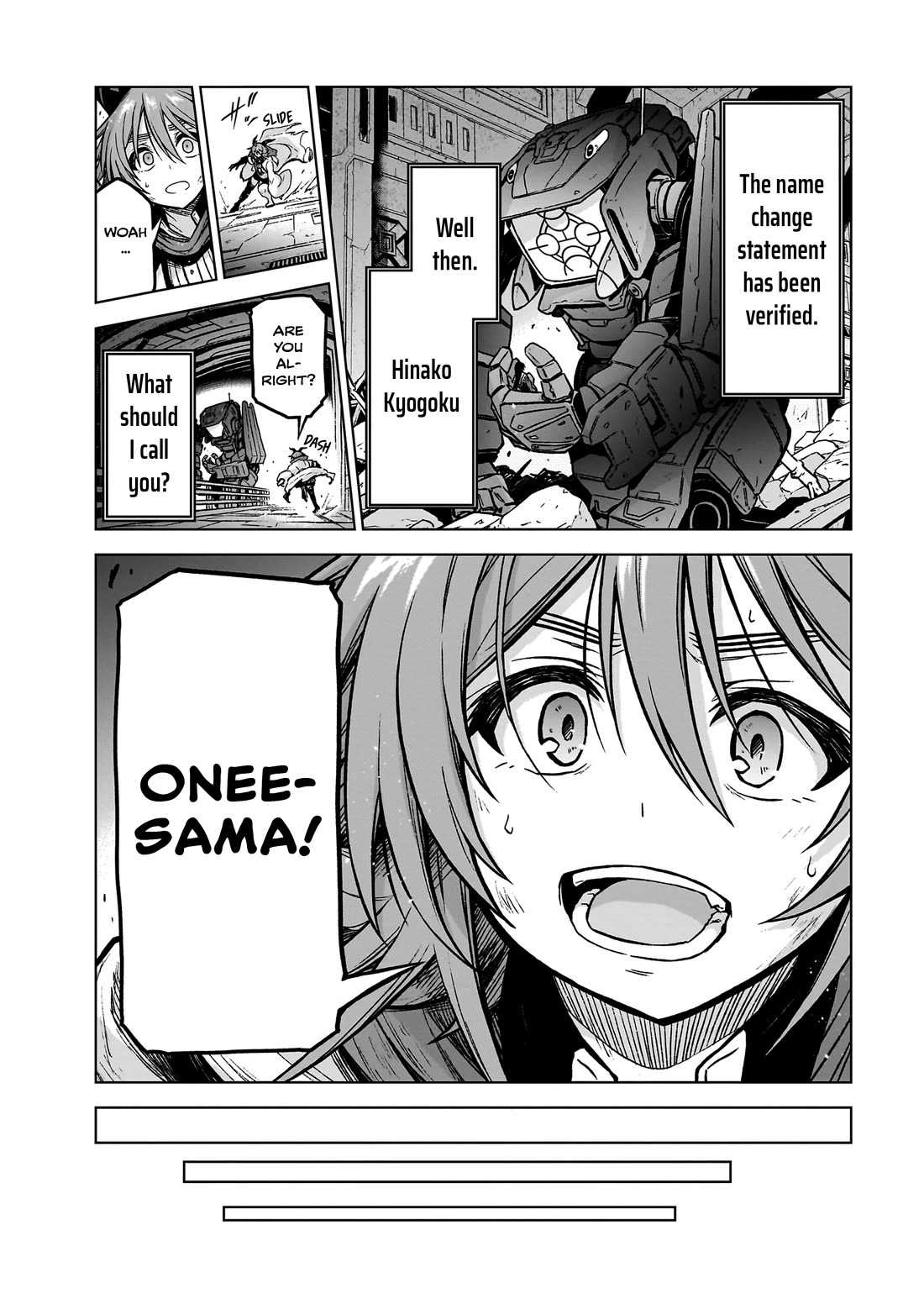 The Onee-sama and the Giant chapter 15 page 42