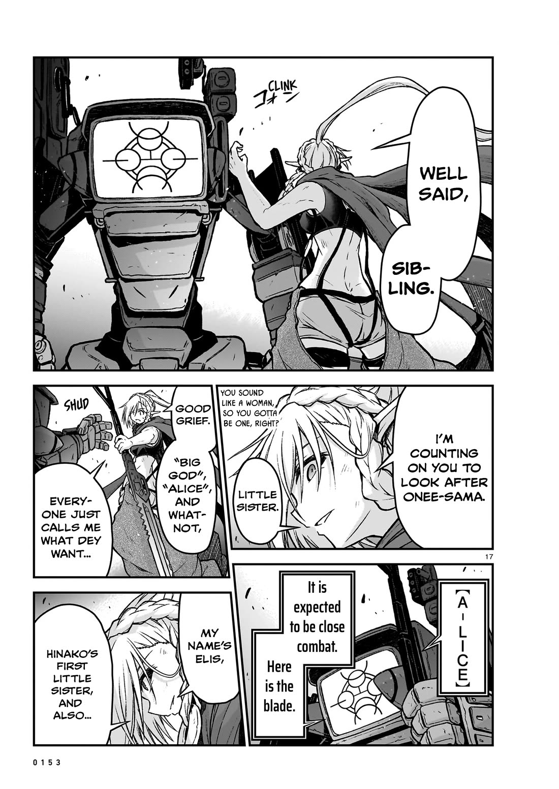 The Onee-sama and the Giant chapter 16 page 18