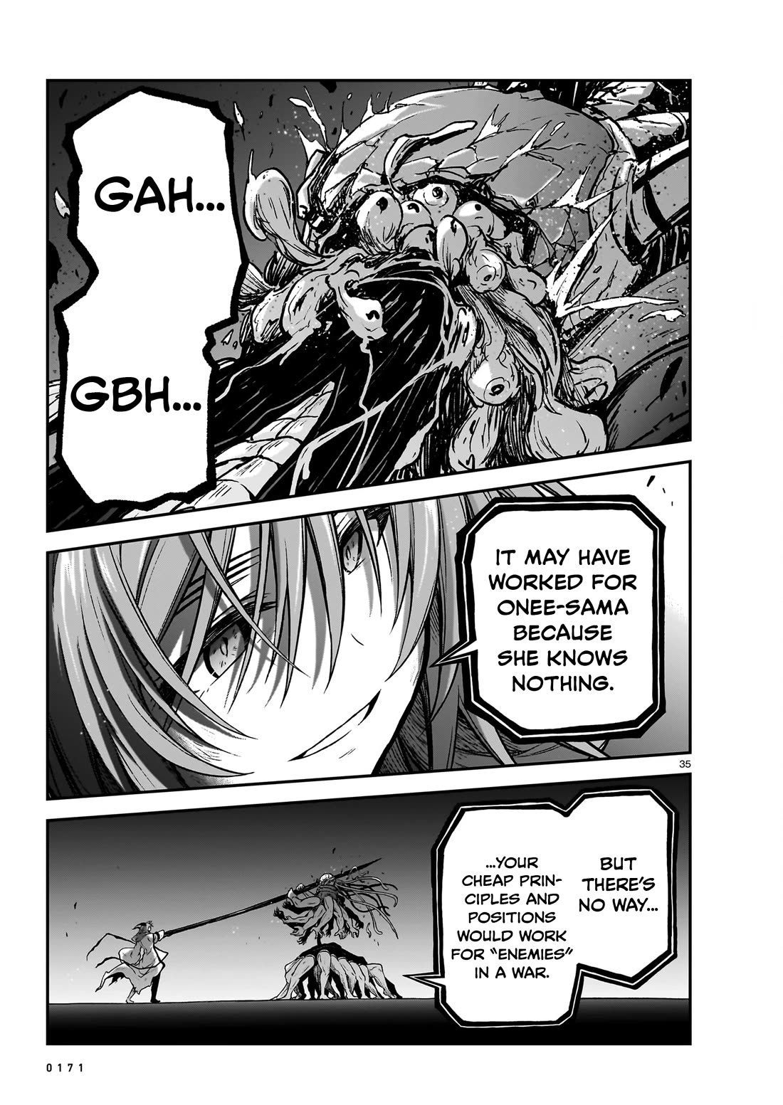 The Onee-sama and the Giant chapter 16 page 35