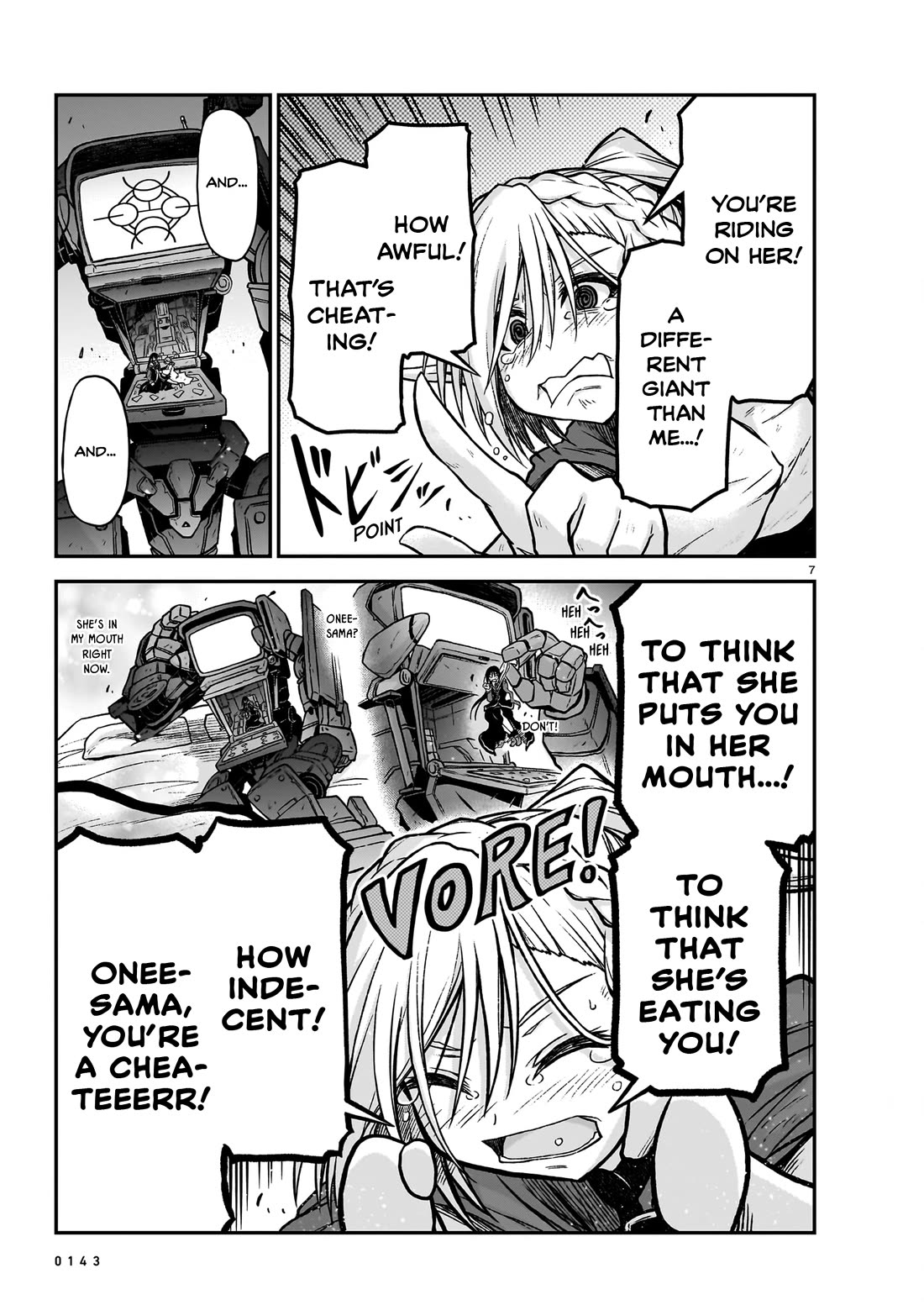 The Onee-sama and the Giant chapter 16 page 8