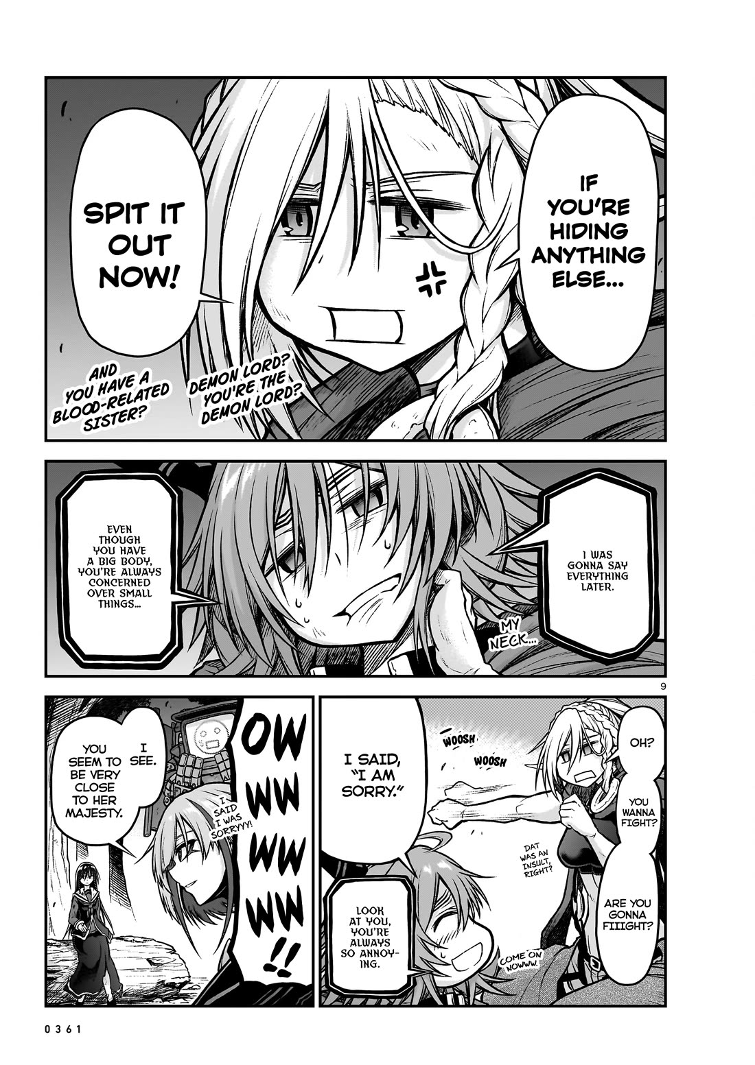 The Onee-sama and the Giant chapter 18 page 10