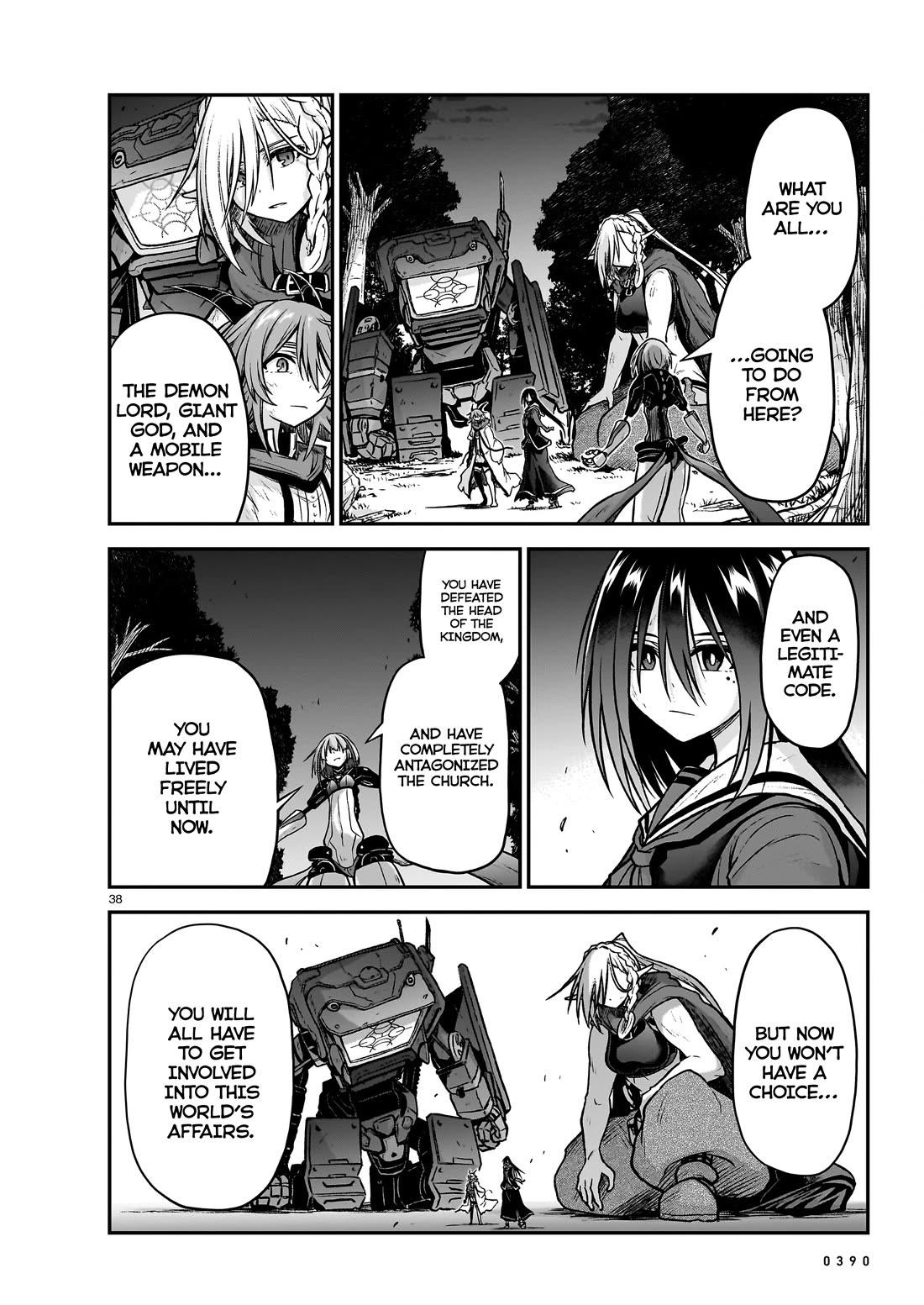 The Onee-sama and the Giant chapter 18 page 39