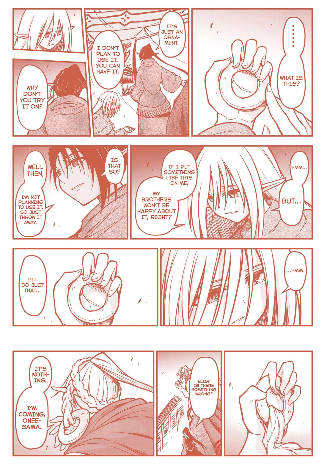 The Onee-sama and the Giant chapter 19.5 page 5