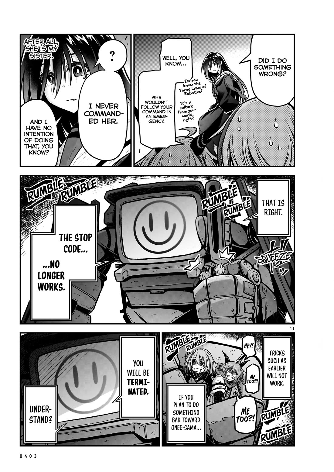 The Onee-sama and the Giant chapter 19 page 12