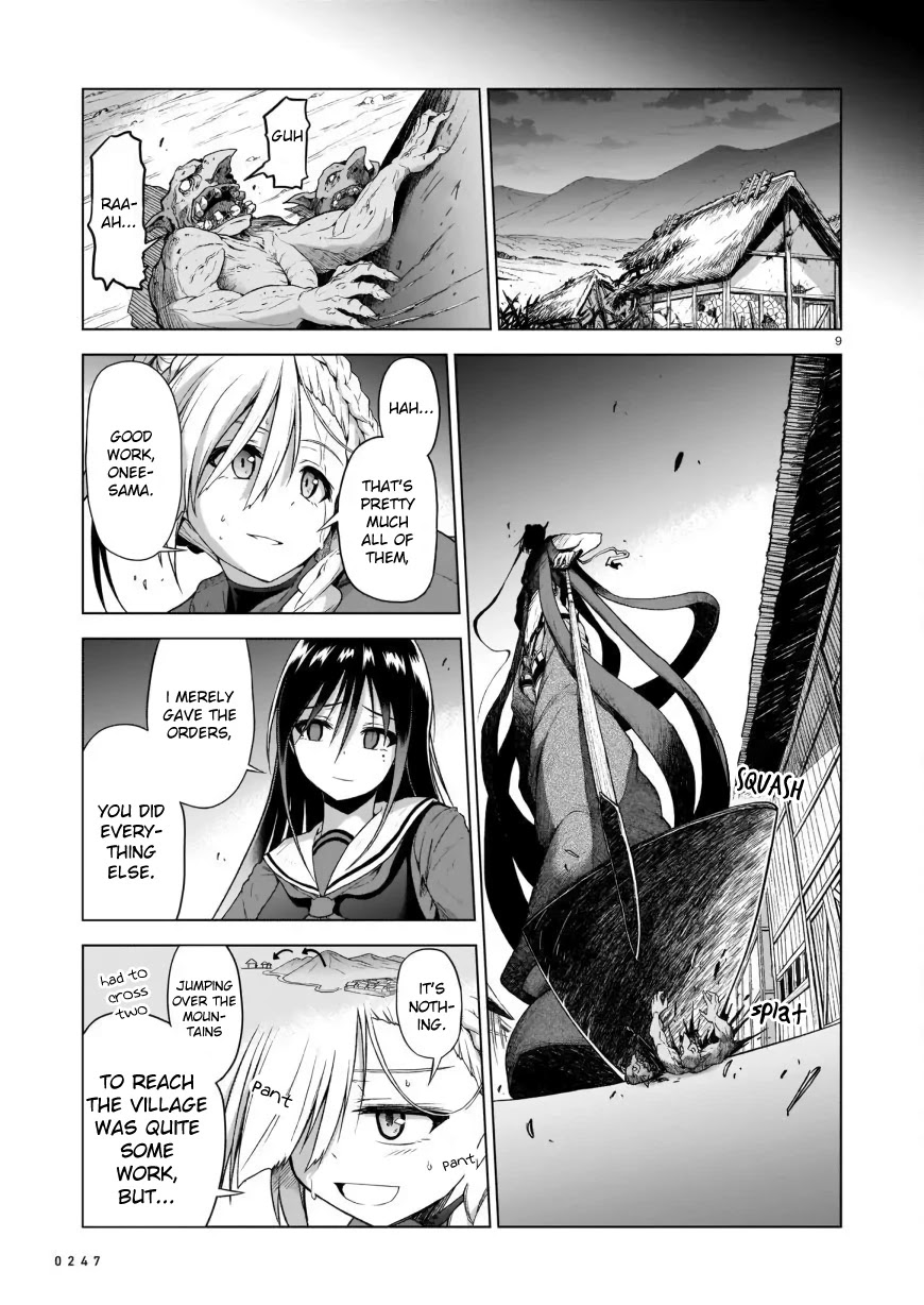 The Onee-sama and the Giant chapter 2 page 9