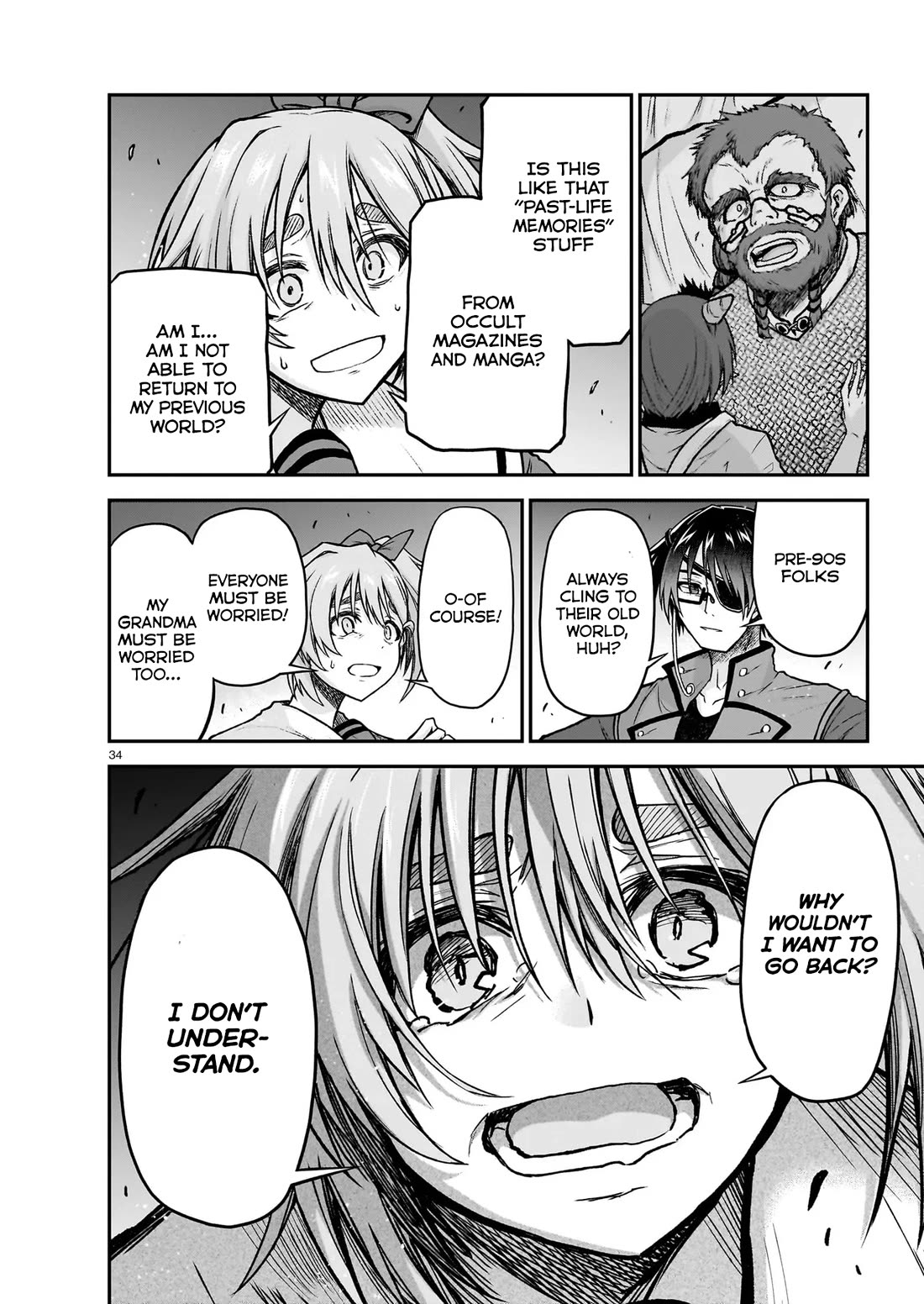 The Onee-sama and the Giant chapter 22 page 35