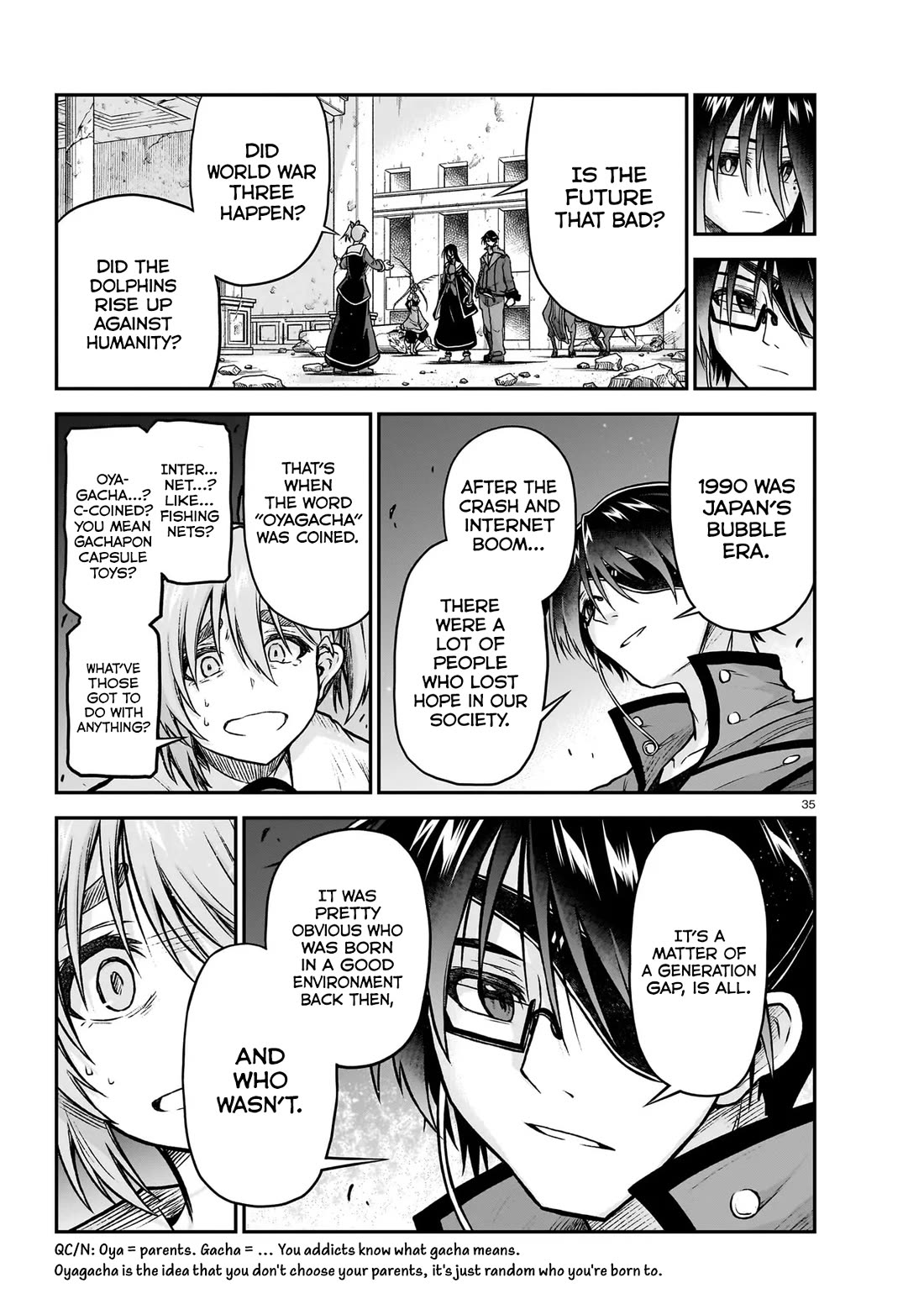 The Onee-sama and the Giant chapter 22 page 36