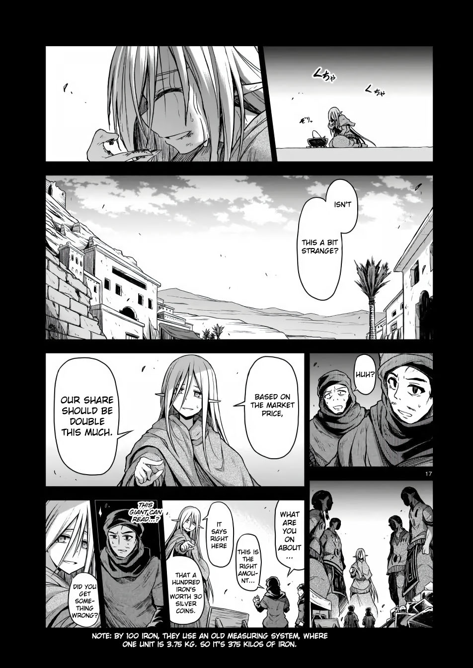The Onee-sama and the Giant chapter 3 page 17