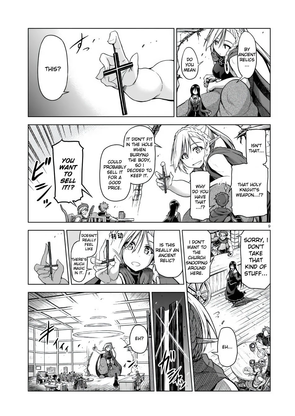 The Onee-sama and the Giant chapter 3 page 9