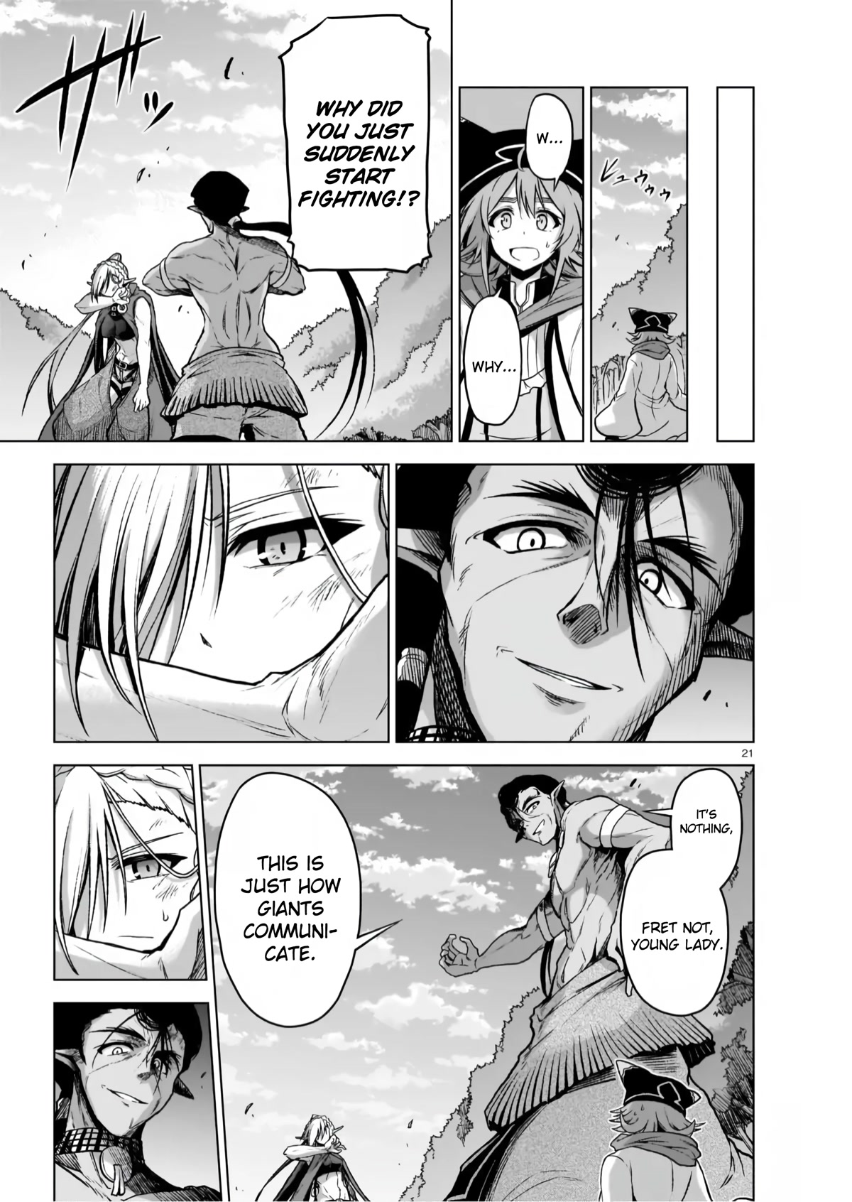 The Onee-sama and the Giant chapter 5 page 21