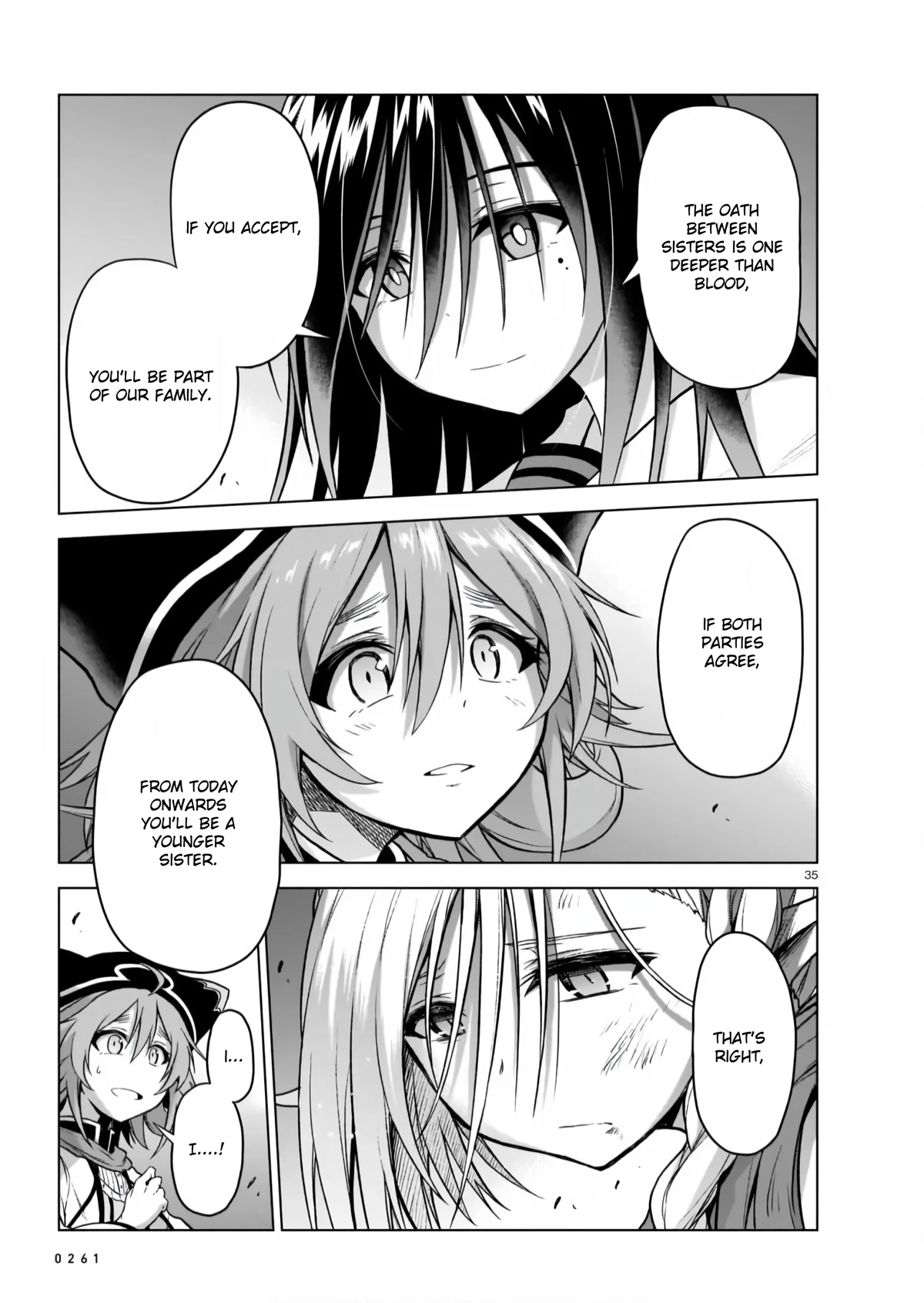 The Onee-sama and the Giant chapter 5 page 35