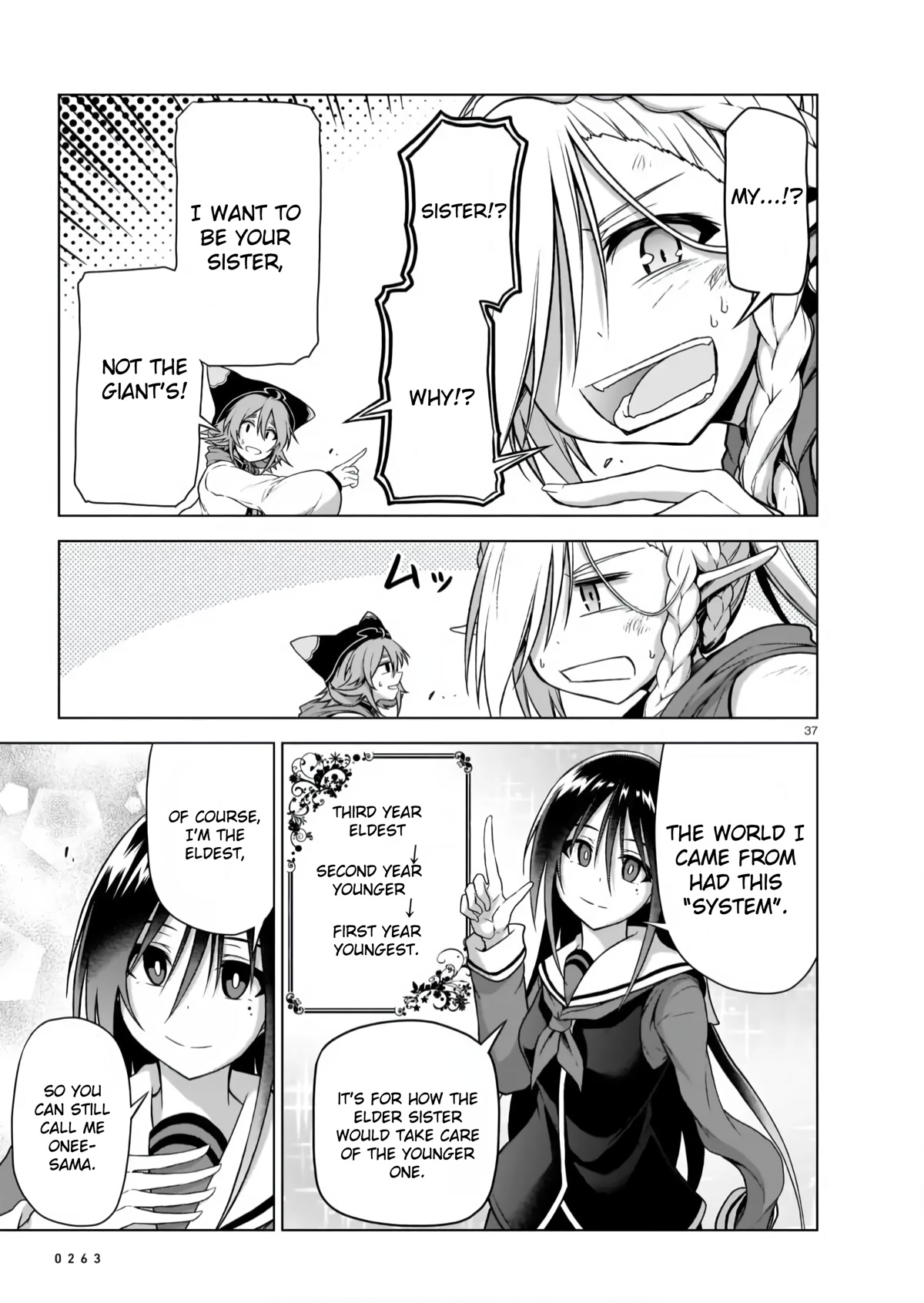 The Onee-sama and the Giant chapter 5 page 37