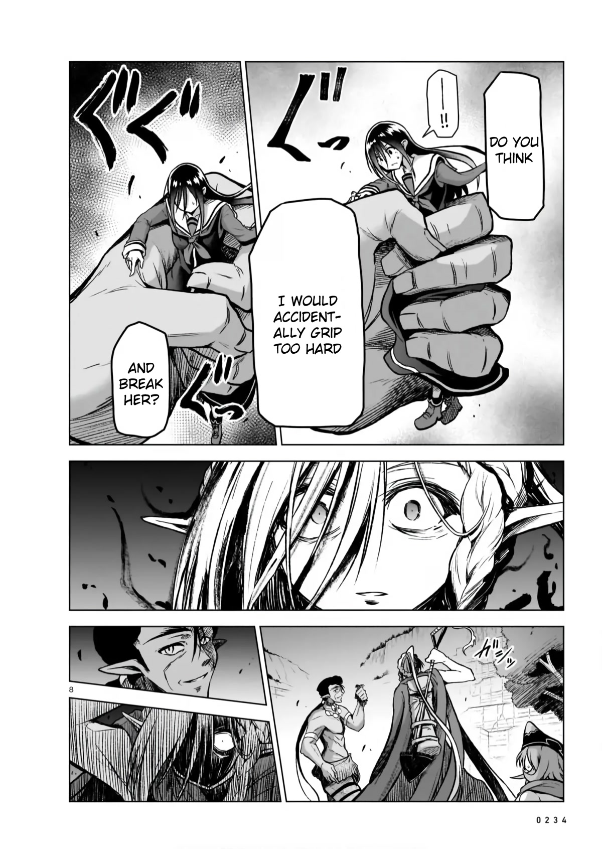 The Onee-sama and the Giant chapter 5 page 8