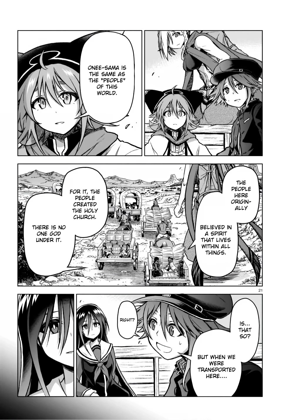 The Onee-sama and the Giant chapter 6 page 21