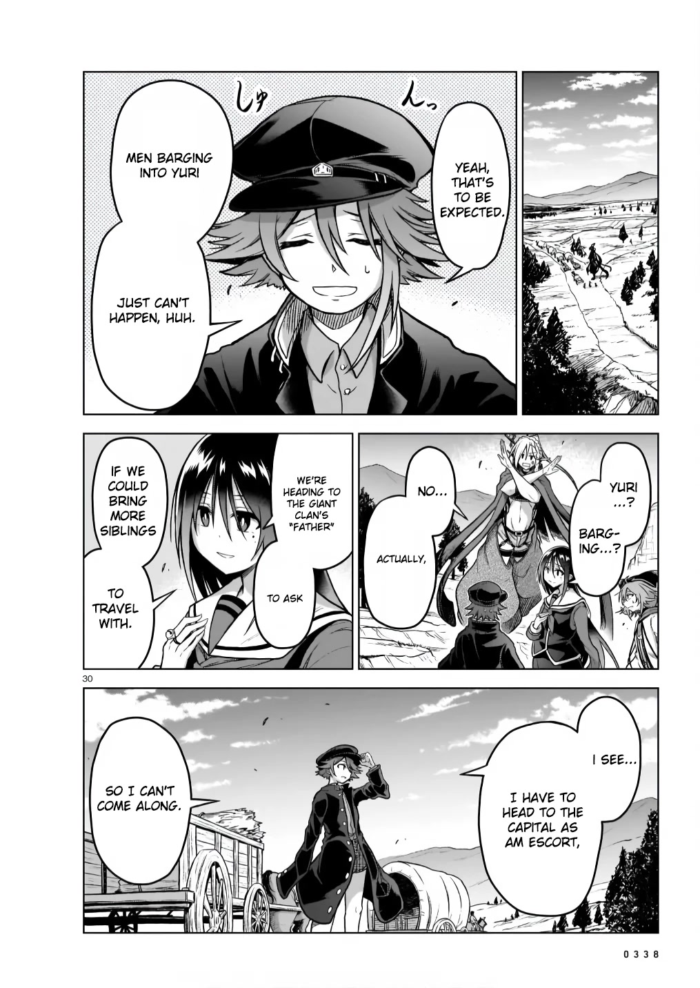 The Onee-sama and the Giant chapter 6 page 30