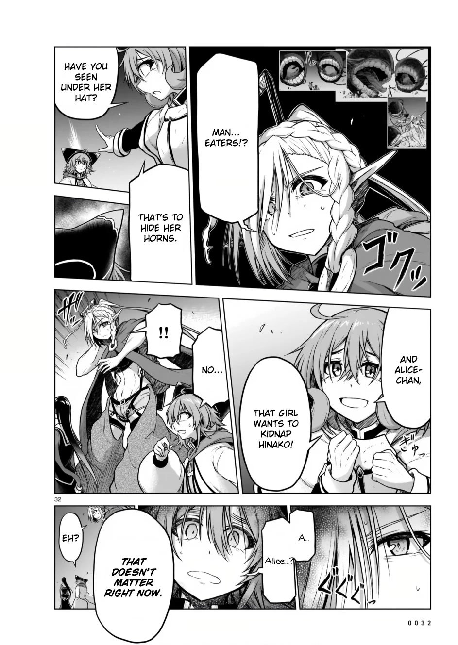 The Onee-sama and the Giant chapter 8 page 32