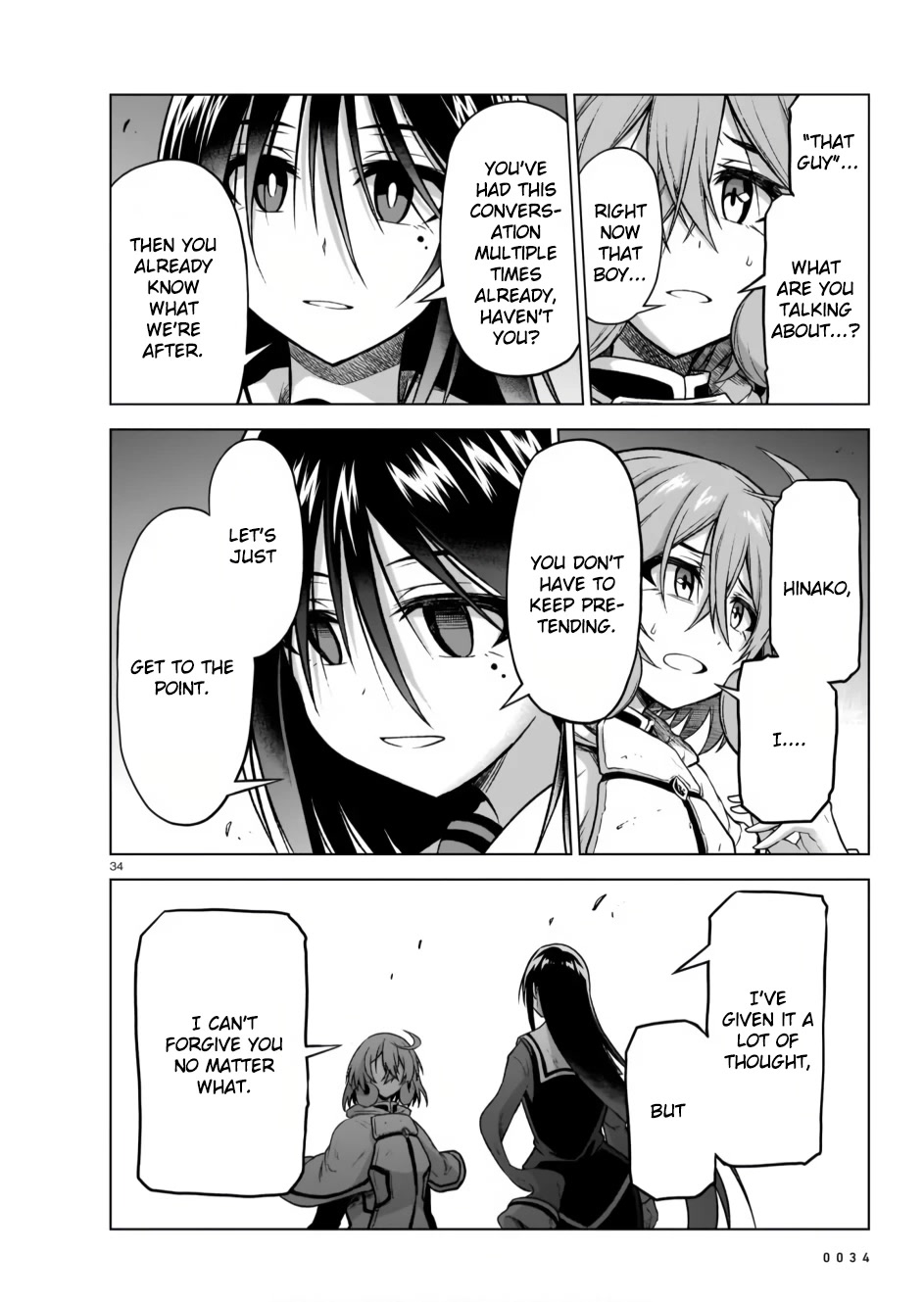 The Onee-sama and the Giant chapter 8 page 34