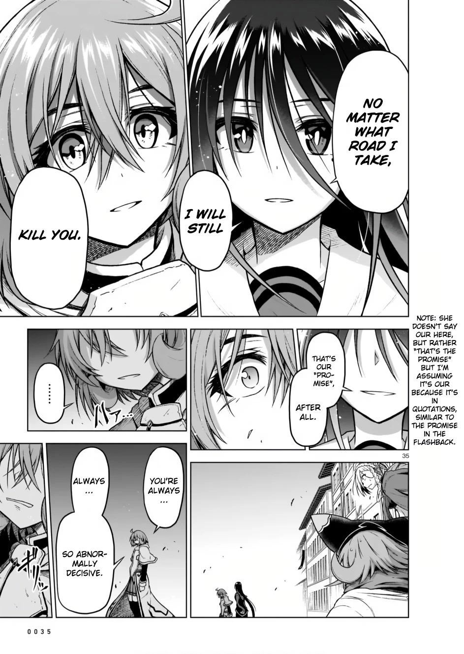 The Onee-sama and the Giant chapter 8 page 35