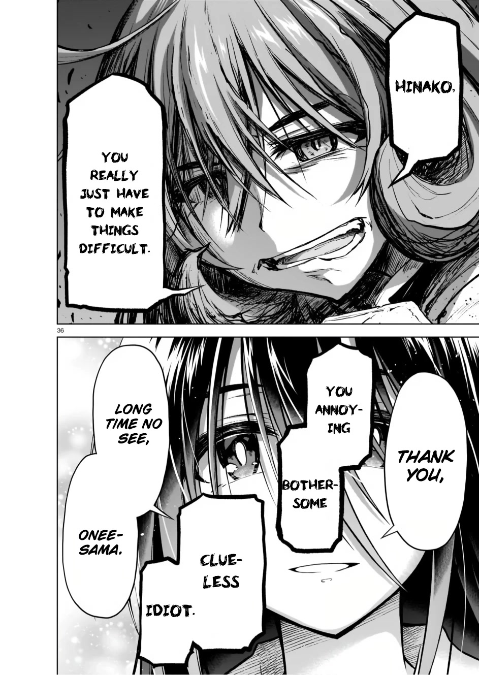 The Onee-sama and the Giant chapter 8 page 36