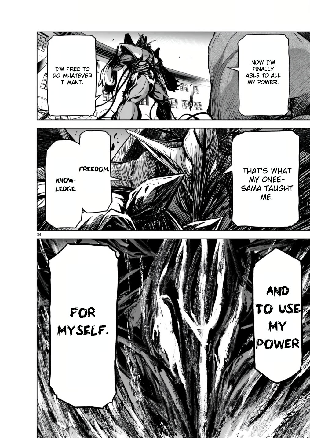 The Onee-sama and the Giant chapter 9 page 34