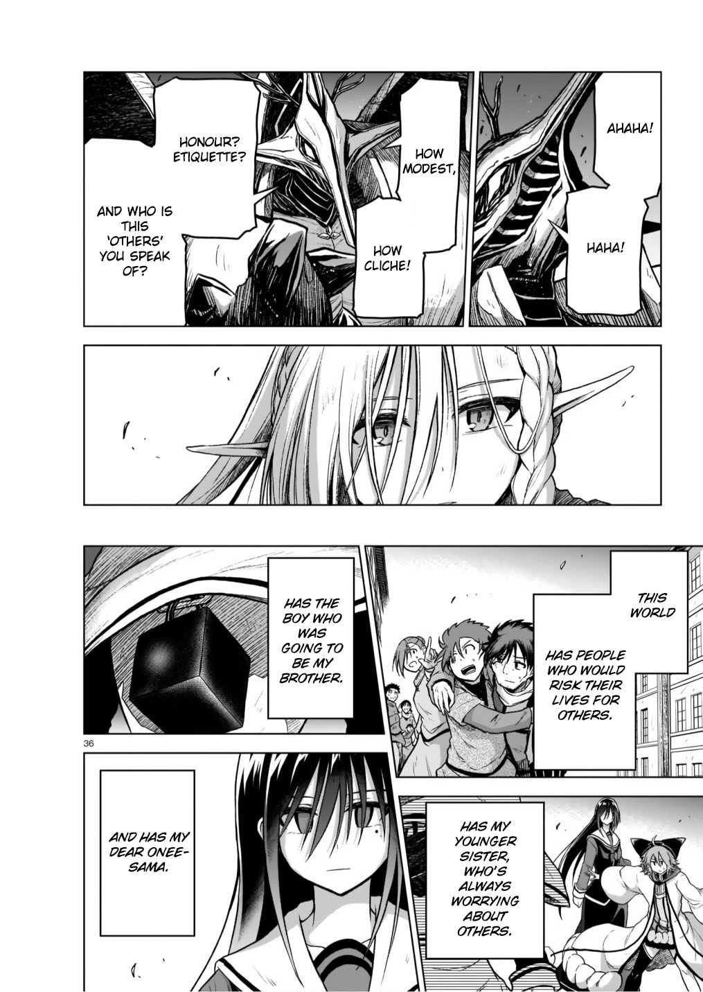 The Onee-sama and the Giant chapter 9 page 36