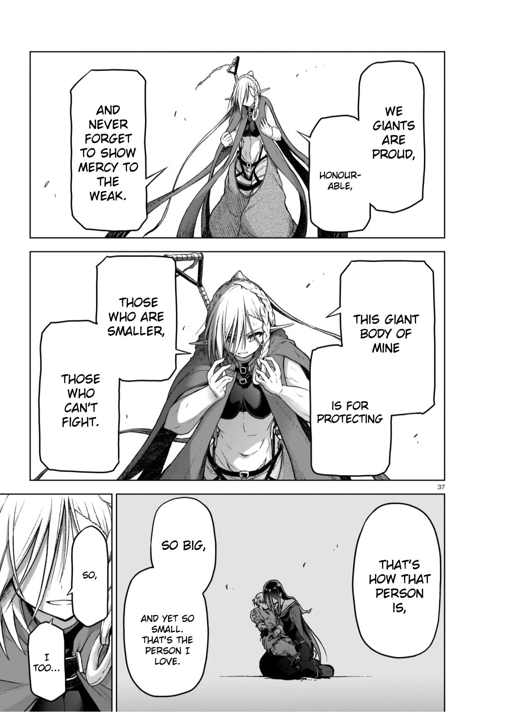 The Onee-sama and the Giant chapter 9 page 37