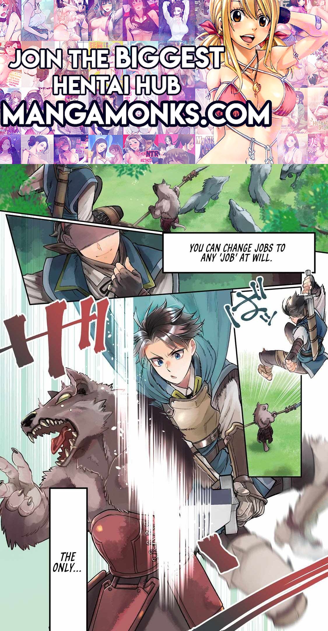 The Only Job Changer in the World chapter 1 page 1