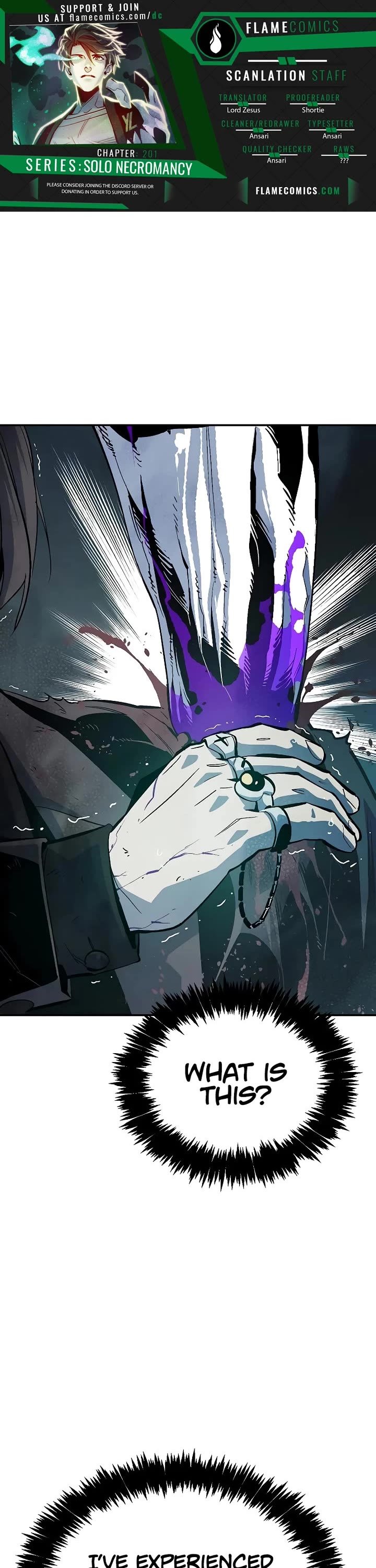 The Only Necromancer chapter 201 page 1