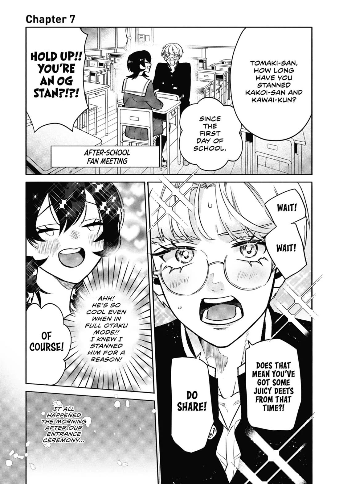 The Otaku Love Connection chapter 7 page 1