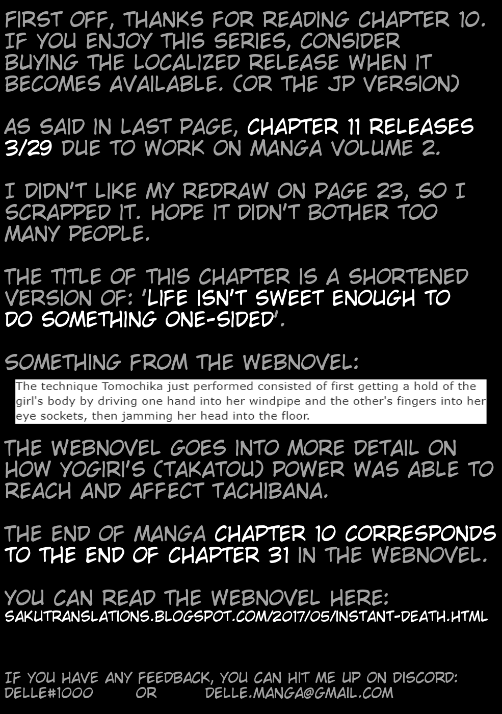 The Other World Doesn't Stand A Chance Against The Power Of Instant Death. chapter 10 page 30