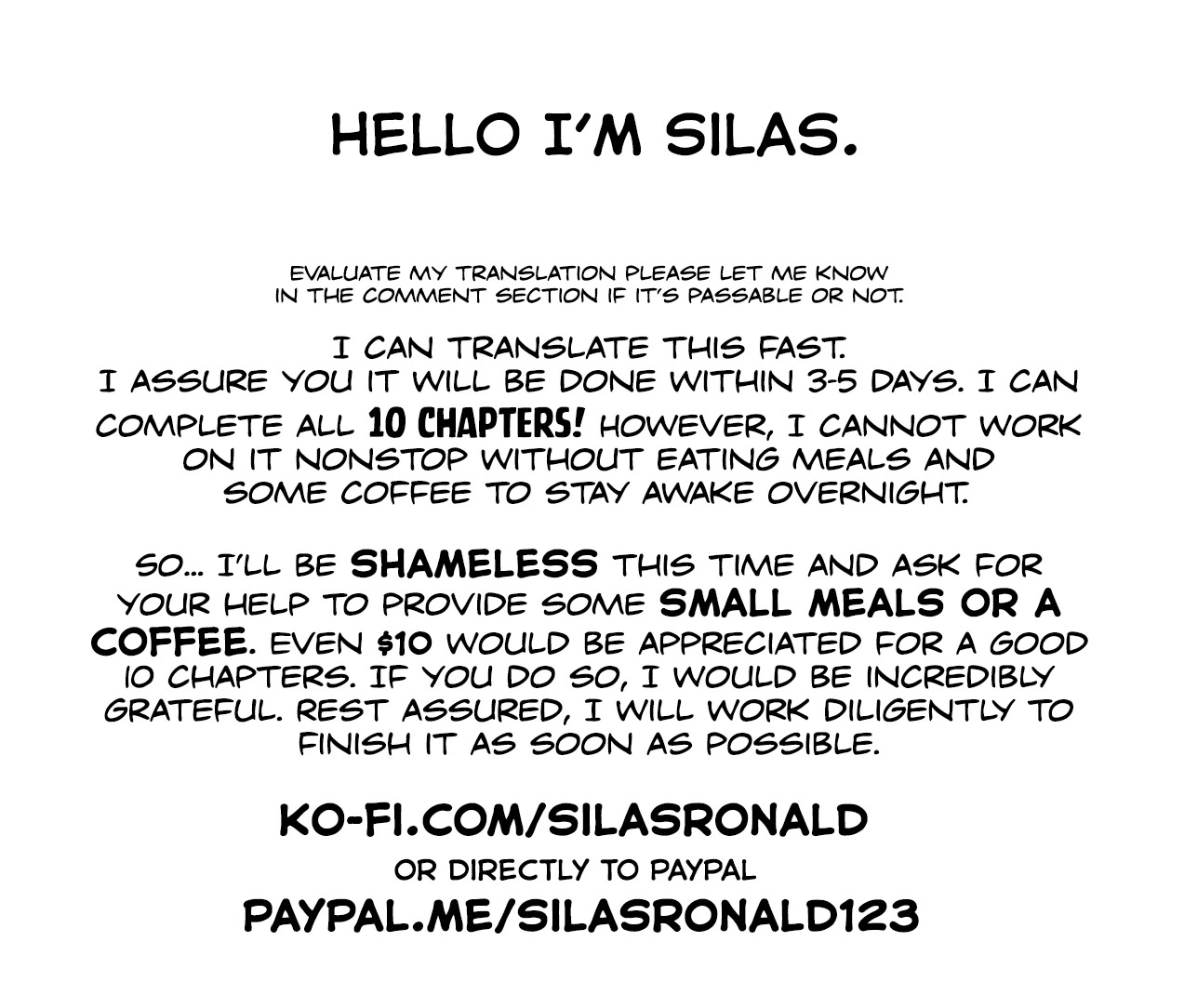 The Other World's Wizard Does Not Chant chapter 20 page 1