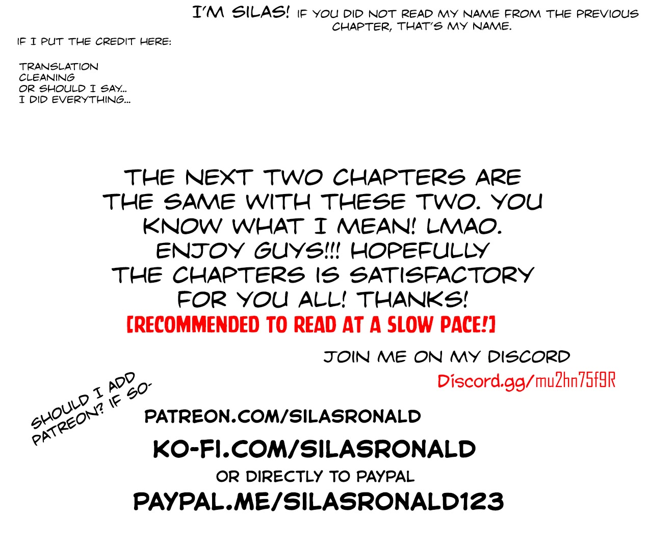 The Other World's Wizard Does Not Chant chapter 28 page 1