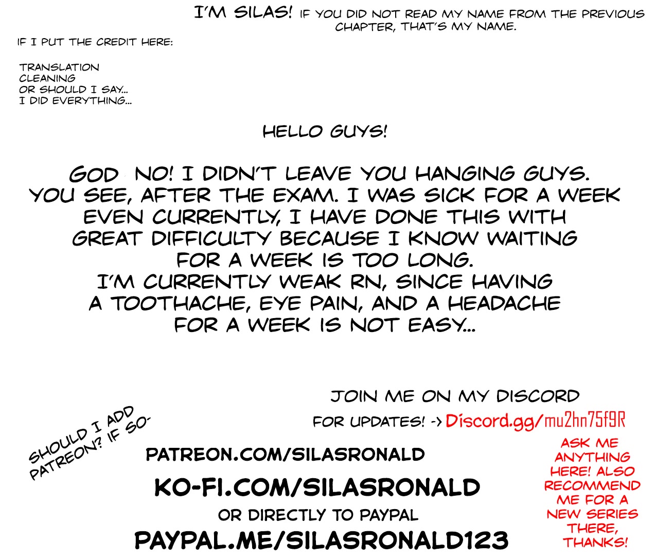 The Other World's Wizard Does Not Chant chapter 30 page 1